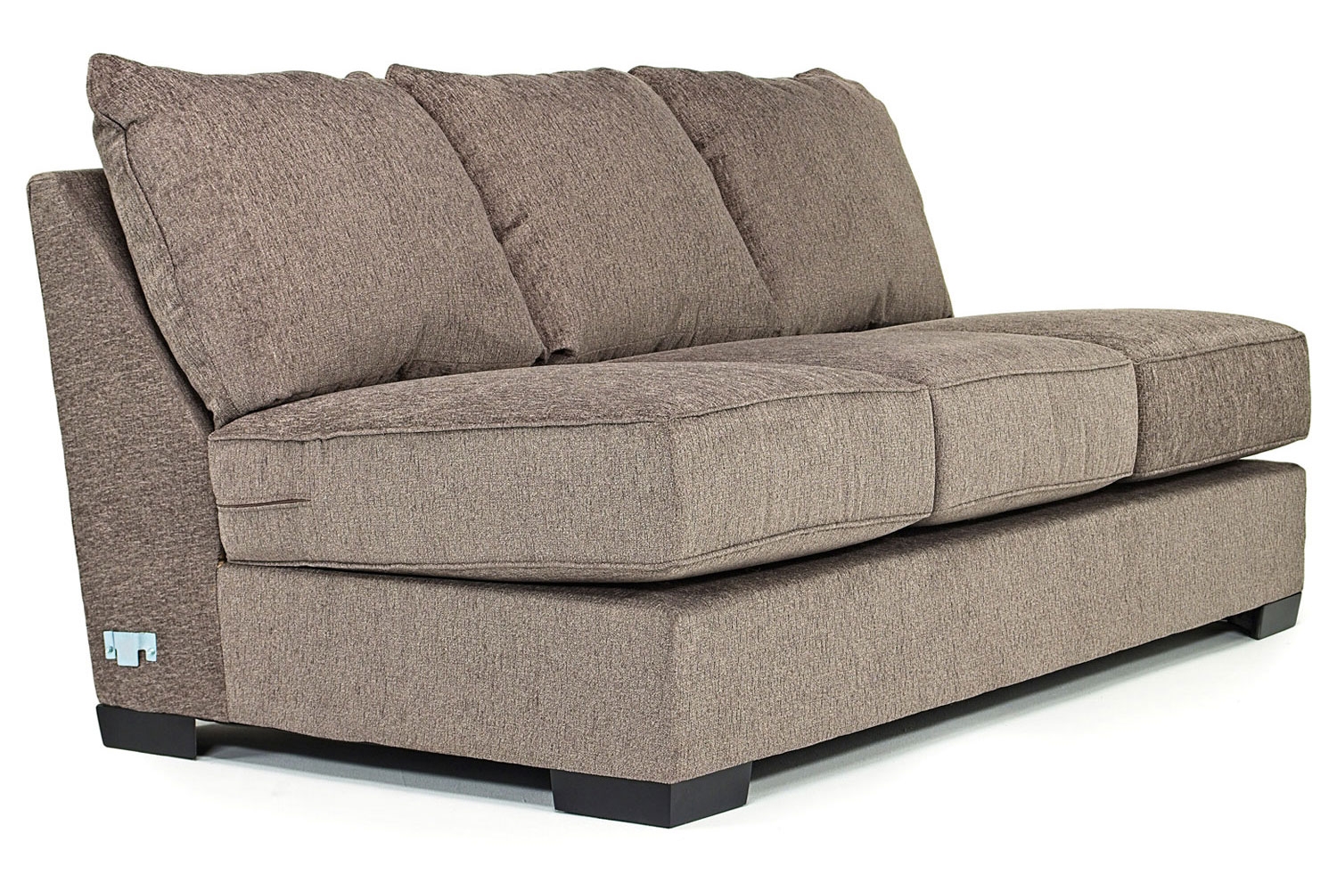 Oracle Armless Sofa in Regis Sable, Down (Ophelia Fog) Mor Furniture