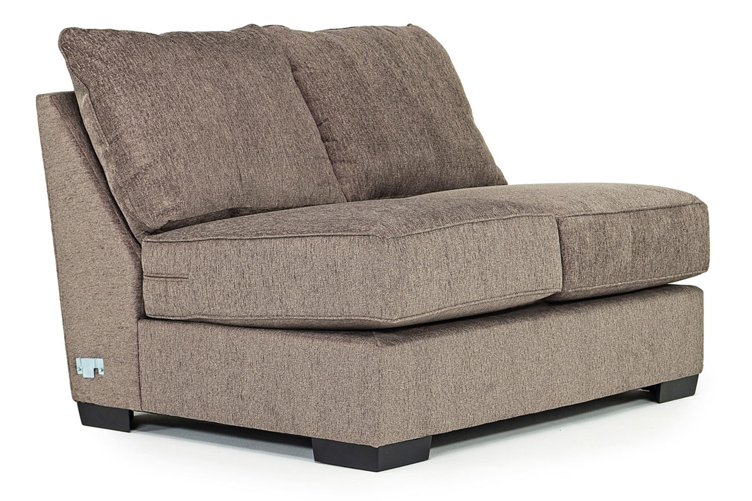 Oracle Armless Loveseat in Regis Sable (Ophelia Fog) Mor Furniture