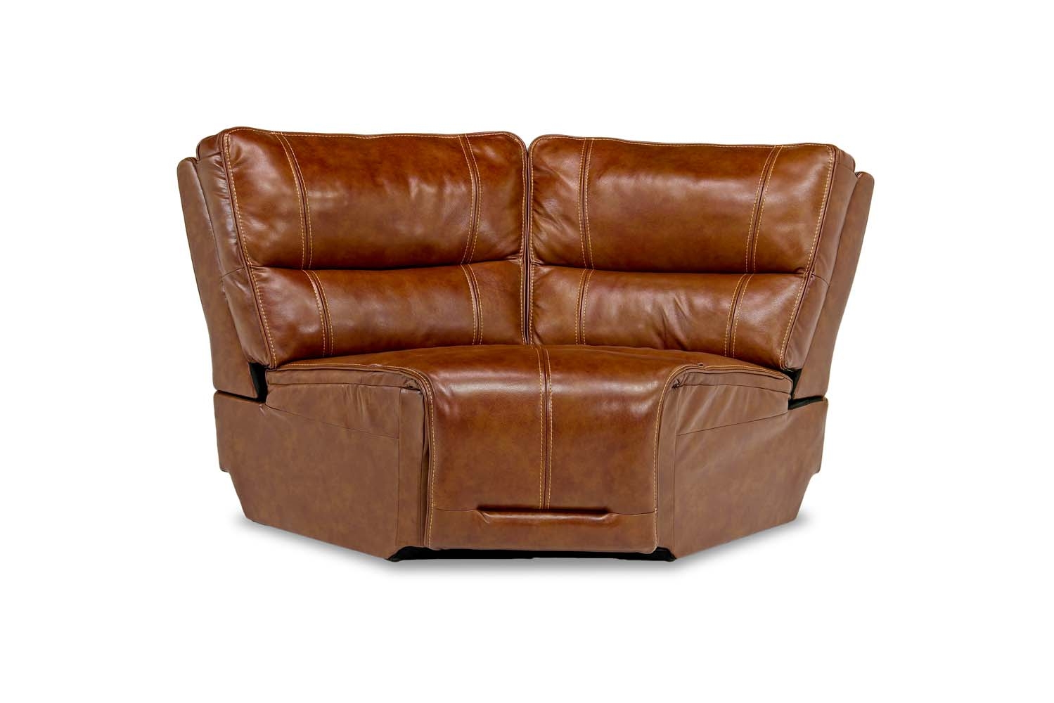 Oslo Wedge in Brown Leather Mor Furniture
