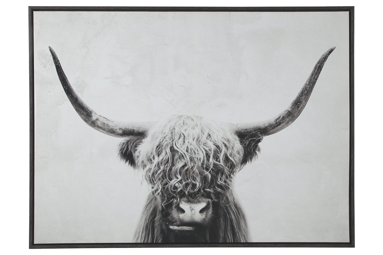 Pancho Bull Wall Art Wall Art Accents
