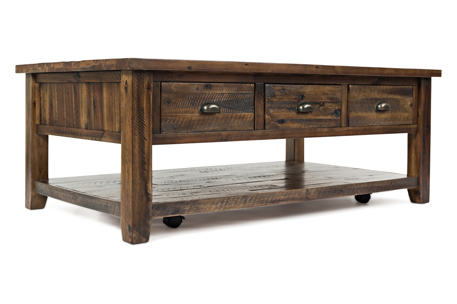 Fortra Oak Wood & Storage Coffee Table