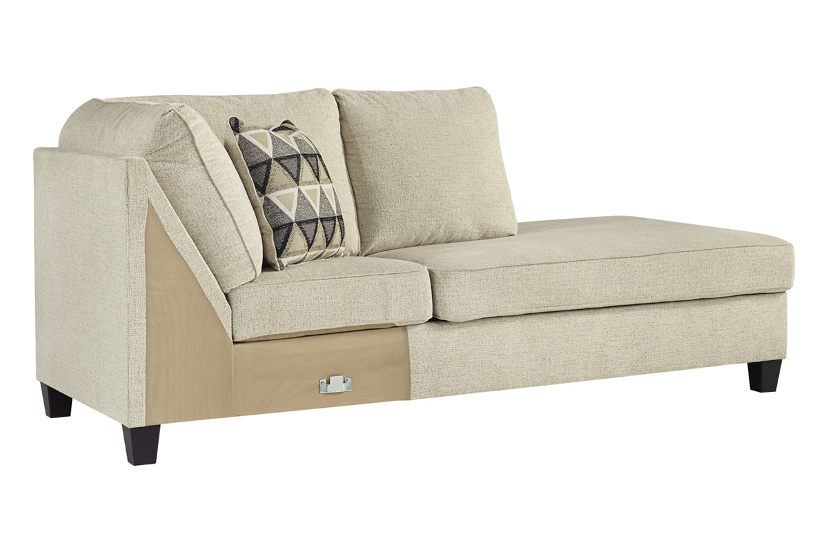 Abinger 1 Arm Tux Chaise in Natural, Right Facing Mor Furniture