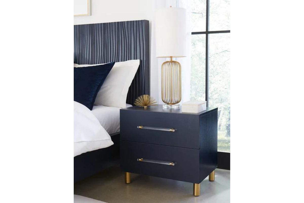 Navy dresser and nightstand online