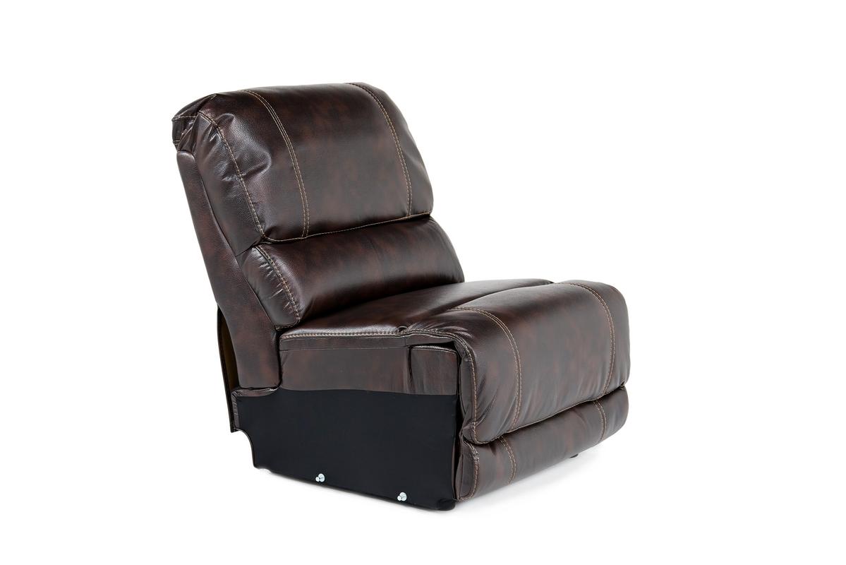 Azul Armless Chair in Brown Mor Furniture