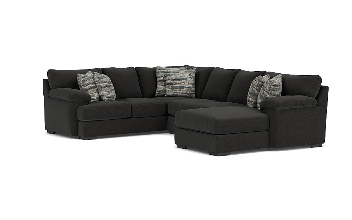 Bermuda Tux Loveseat Chaise Sectional Sectionals Living Room