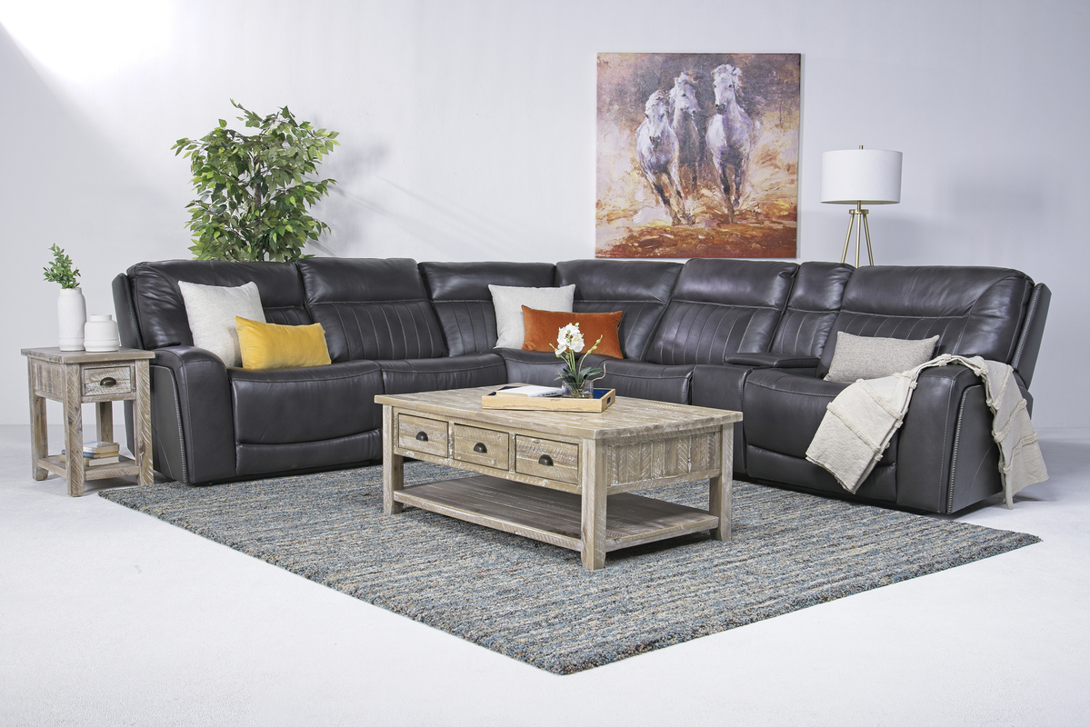 Mor furniture azul sectional 2025