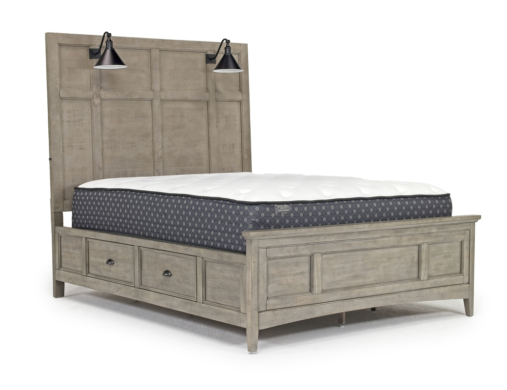 Bay Creek Panel Bed With Lights Beds Bedroom