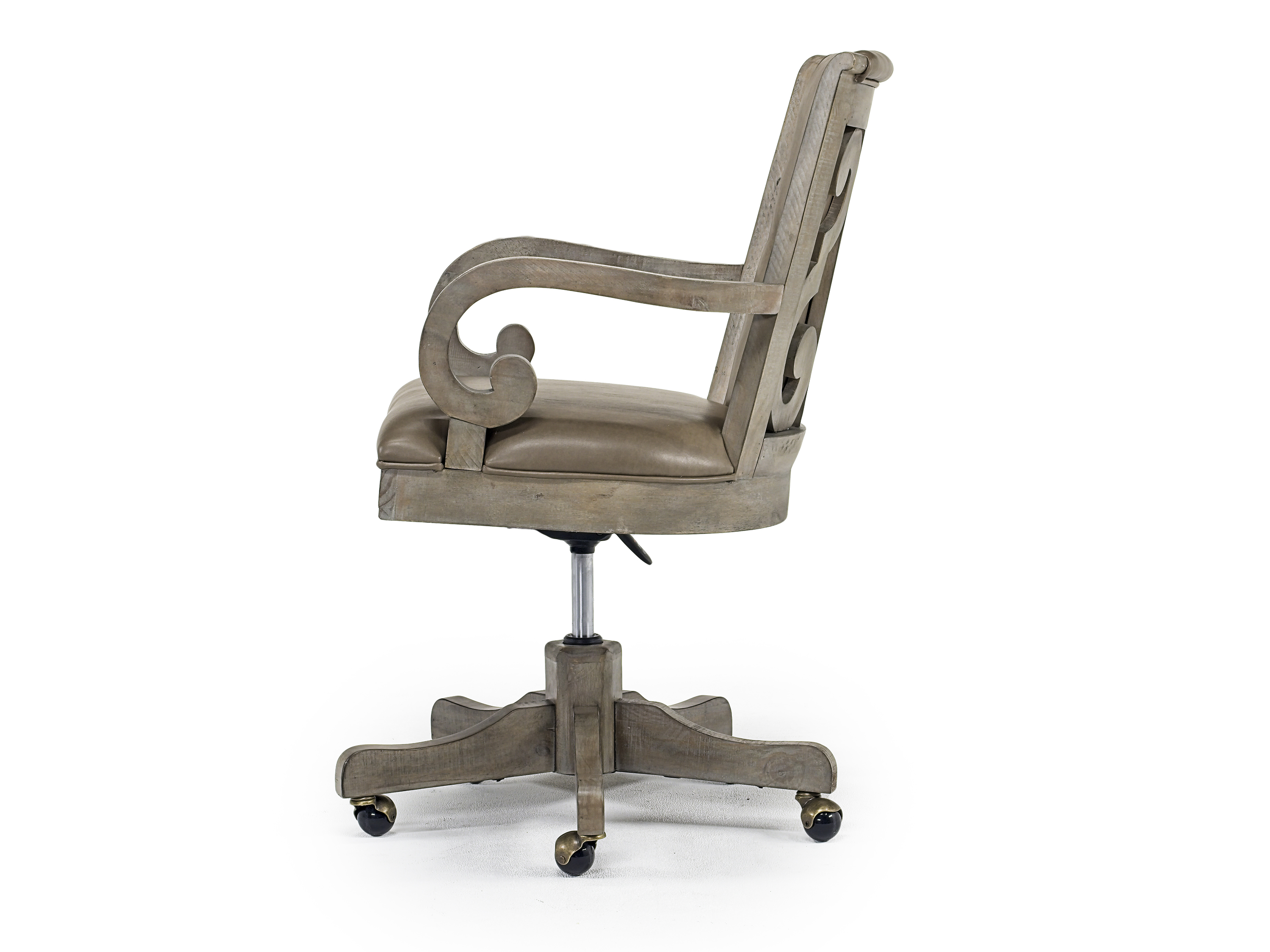 Light gray online desk chair