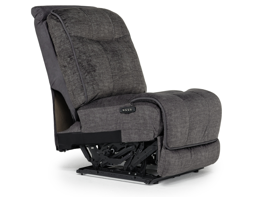 Armless top power recliner