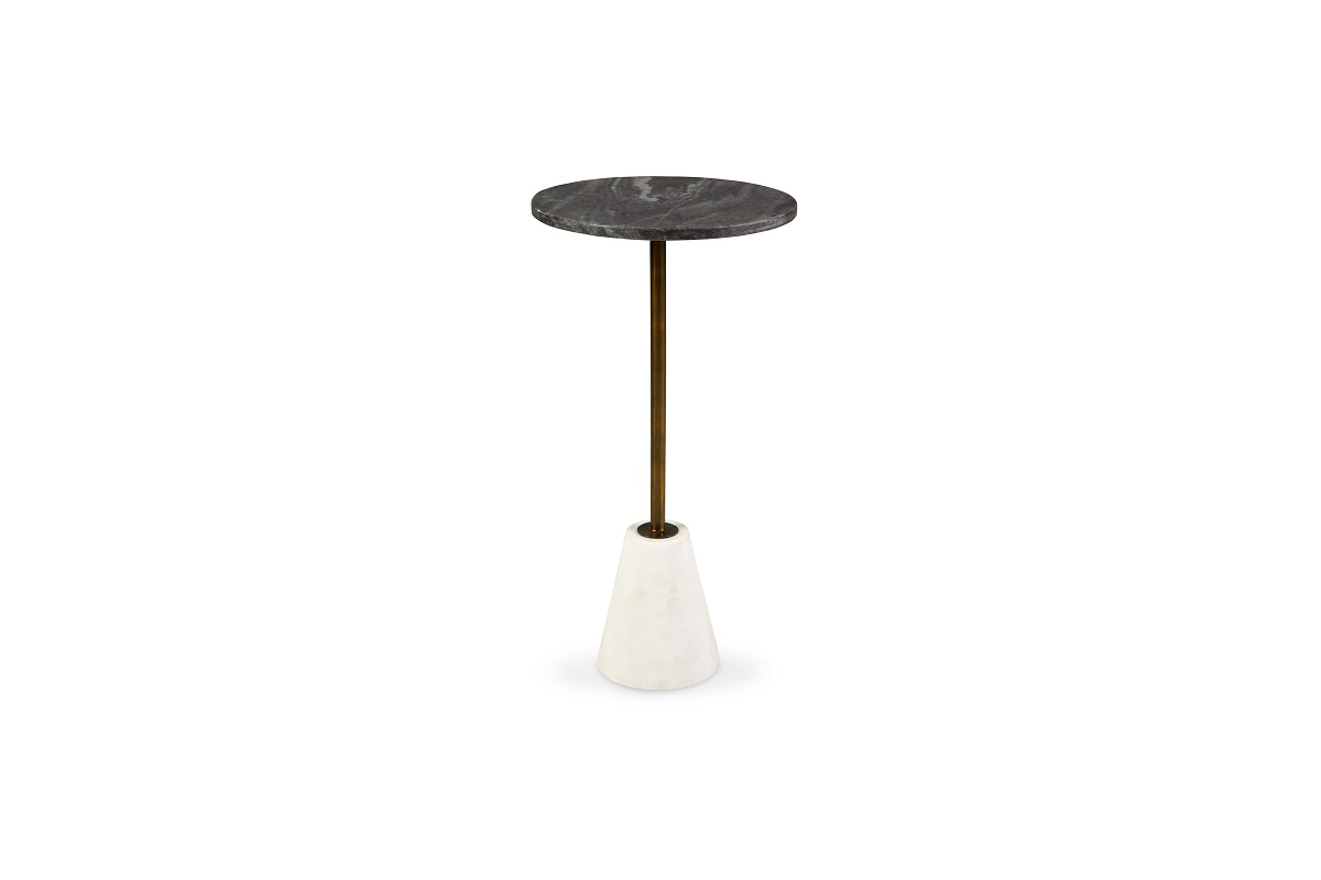 Caramont Accent Table in Black Sofa Tables Living Room