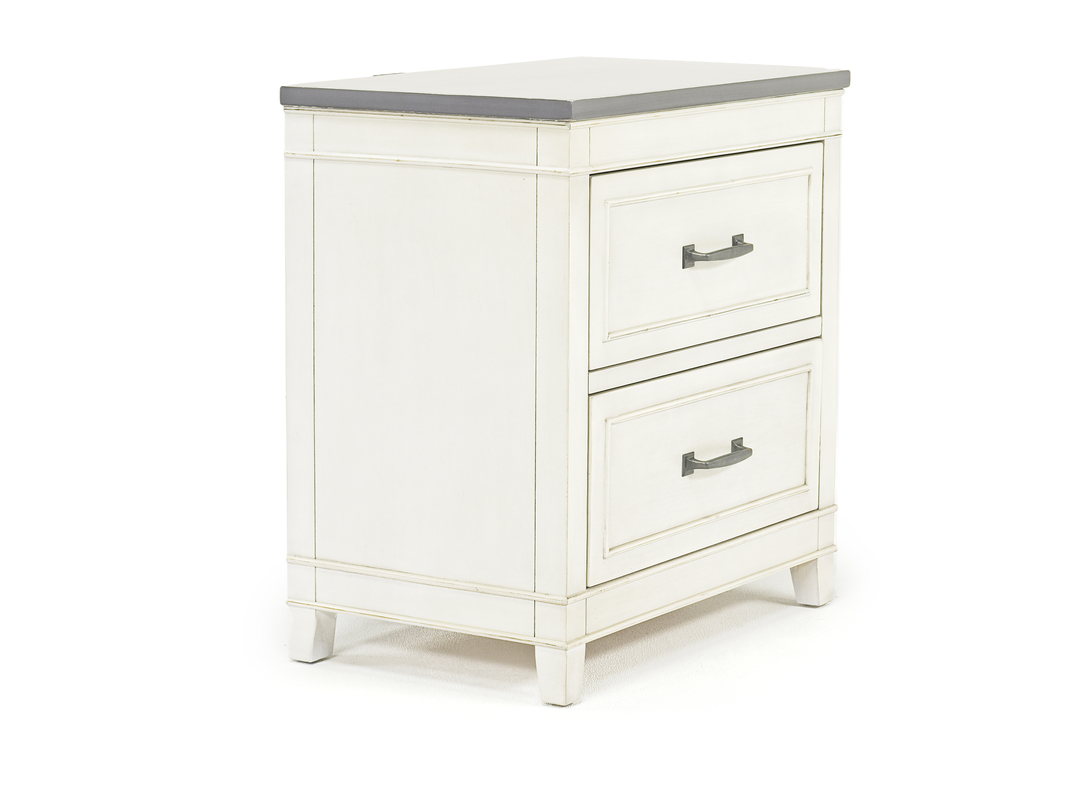 Night stand with sales locking drawer