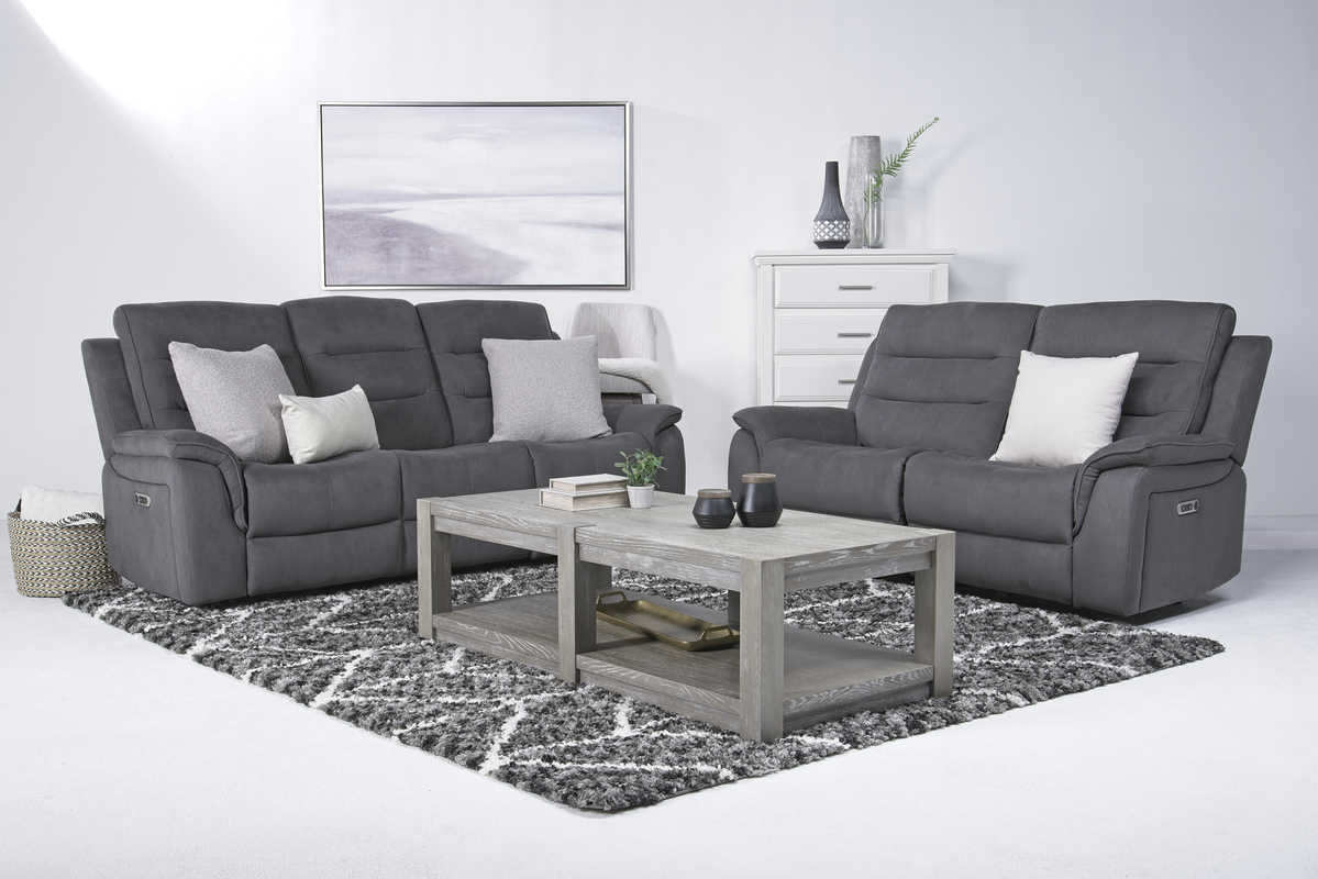 Chanell 2 Power Sofa & Loveseat | Sofa & Love Sets | Living Room