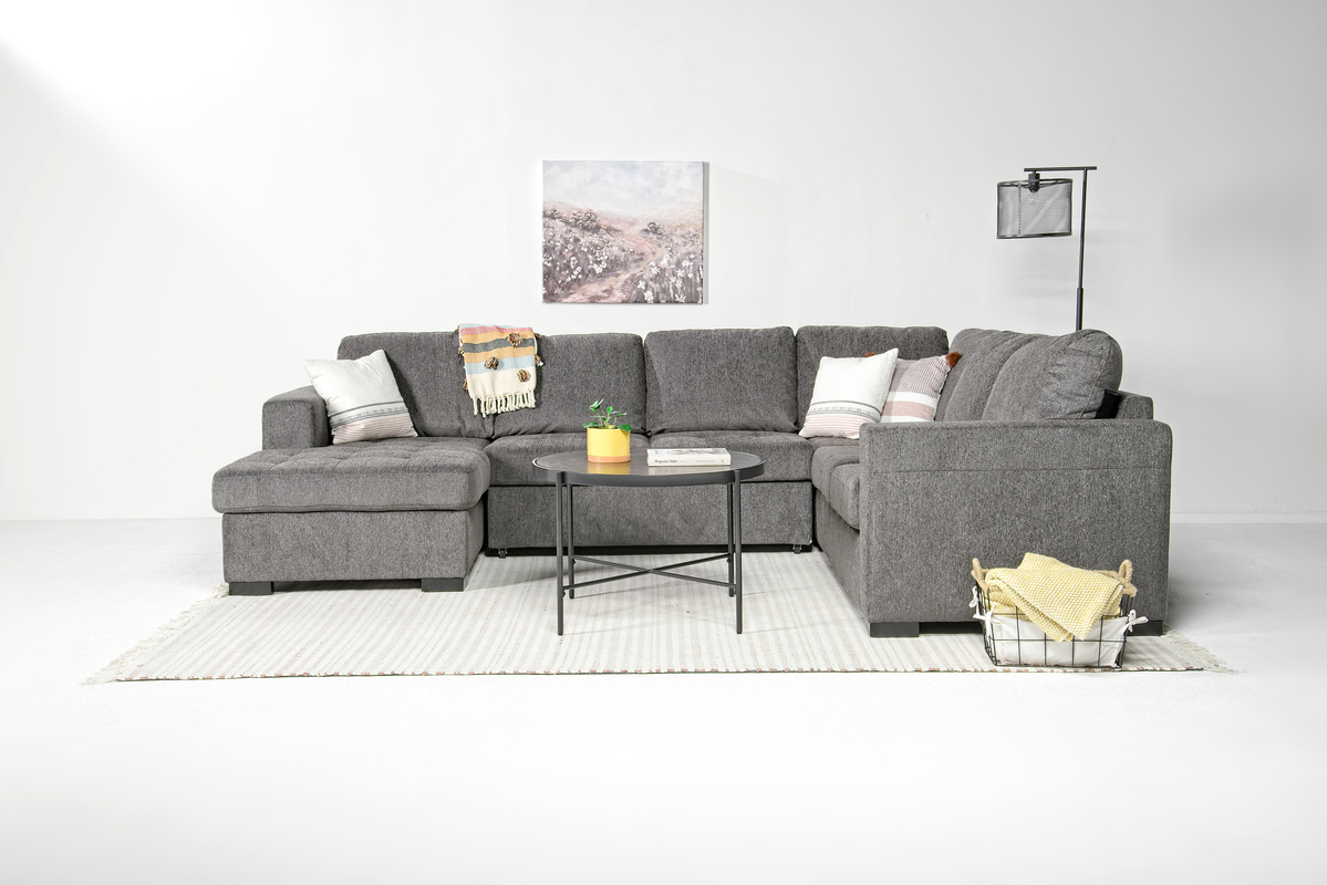 Claire full pull out hotsell tux chaise sectional