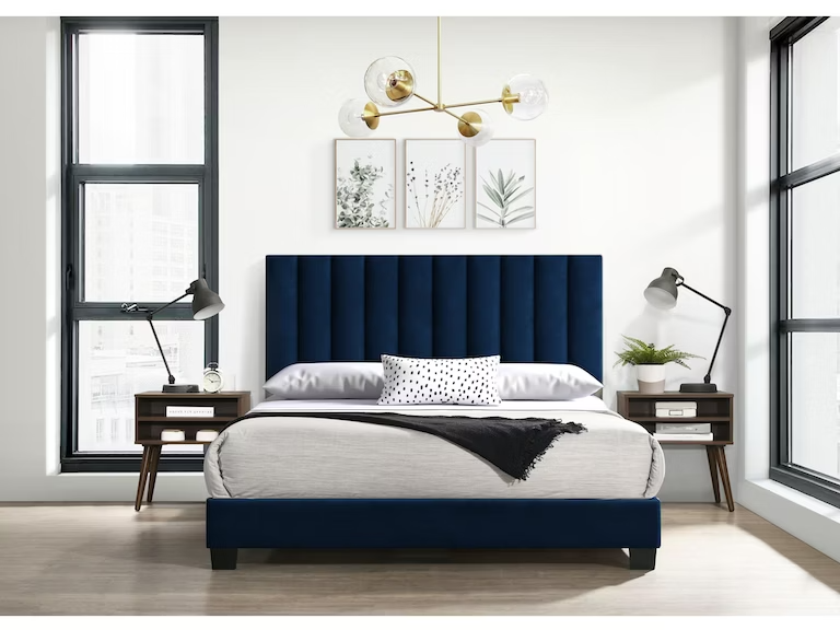 Nightstands that go with cheap upholstered bed