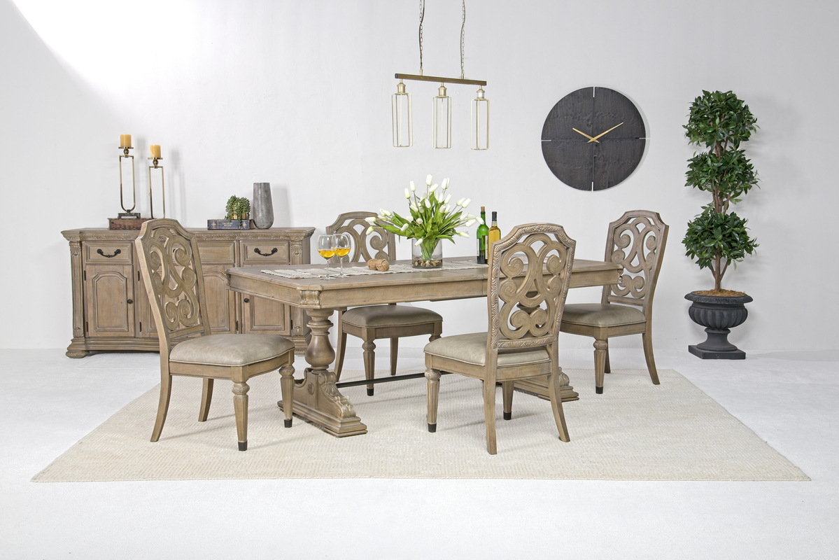 Durango Dining Table & 4 Chairs Dining Room Sets Dining Room