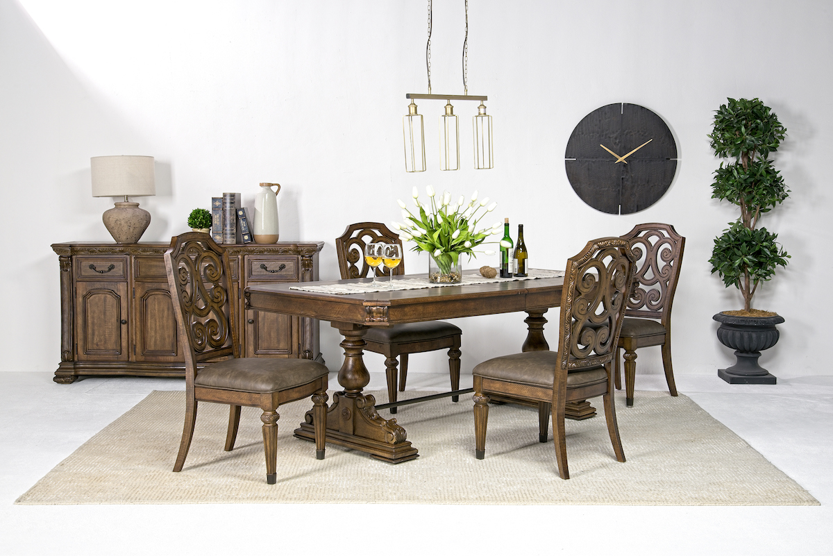 Durango chair and dining set with parasol 2025
