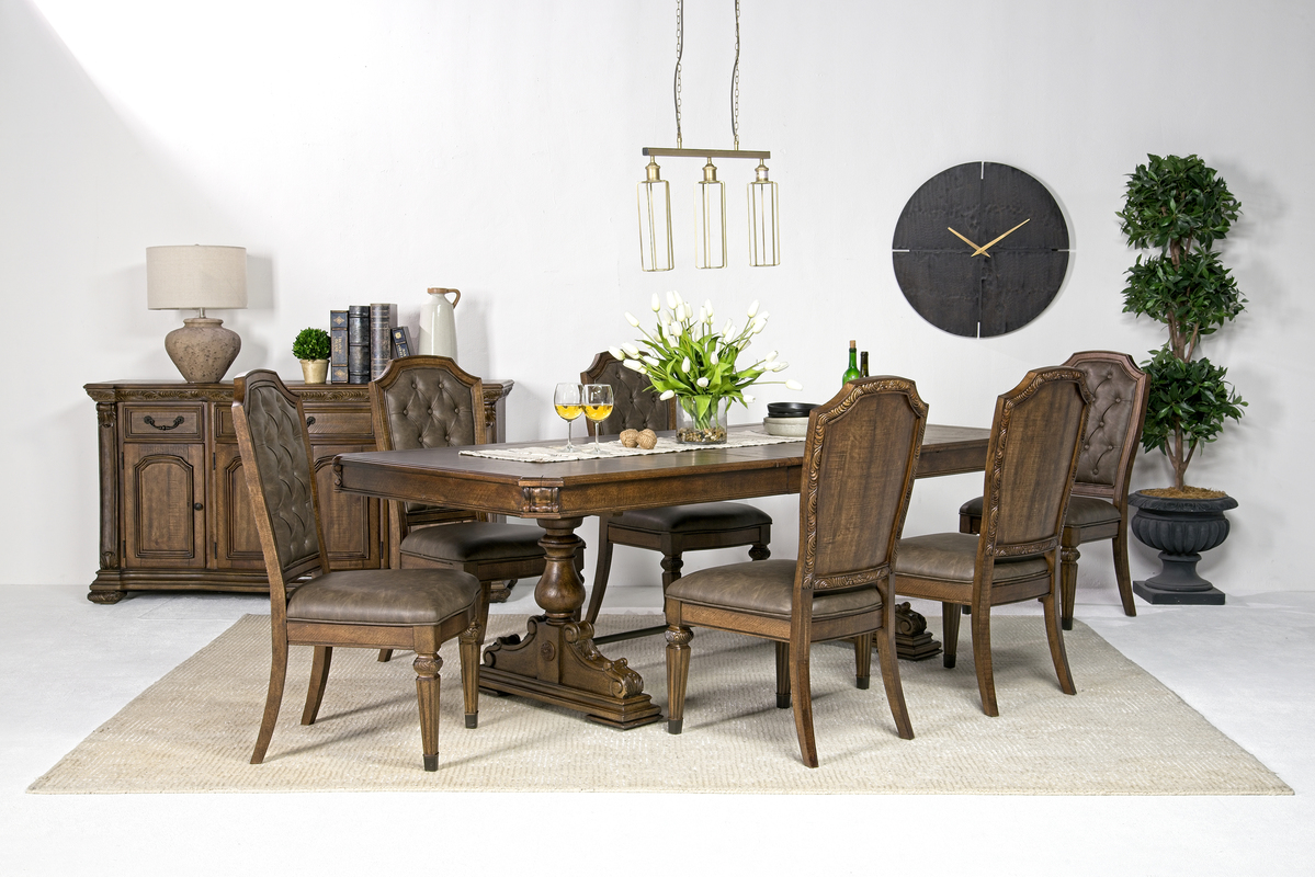 Durango Dining Table & 6 Chairs Dining Room Sets Dining Room