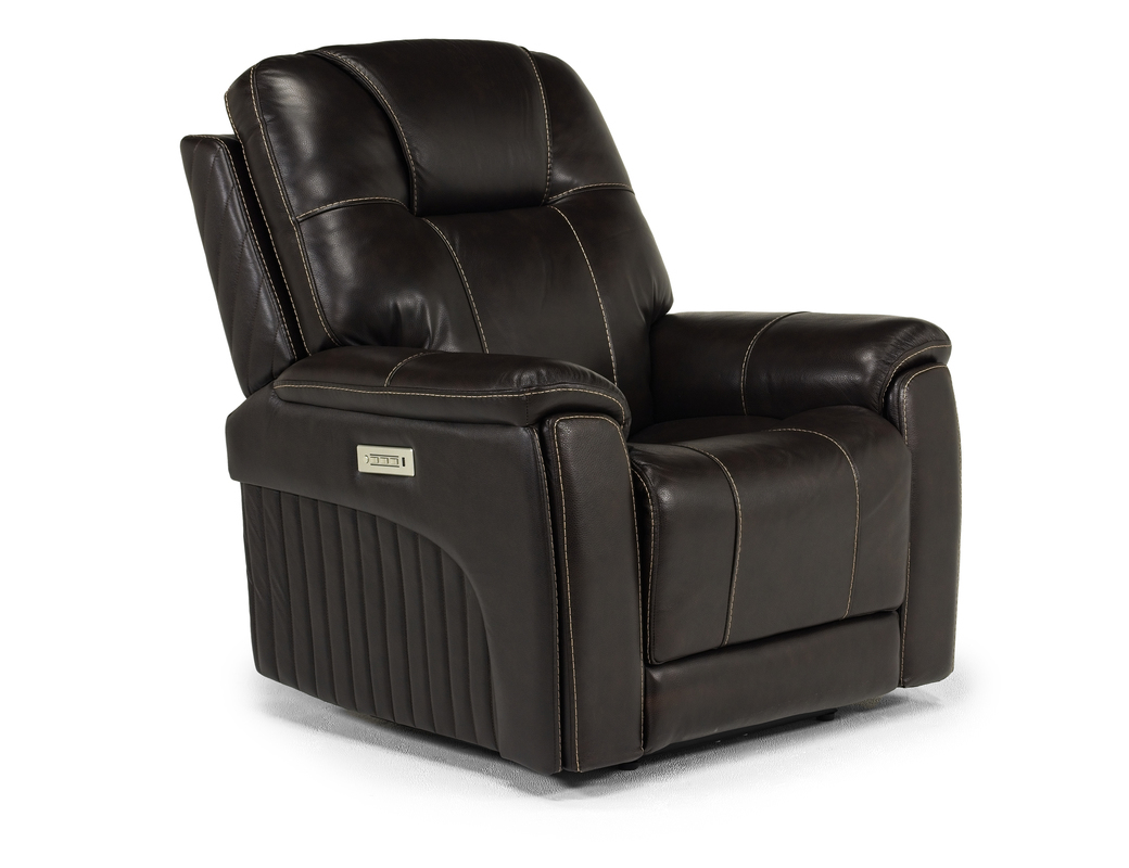 Echo 3 Power Recliner in Storm Recliners Living Room