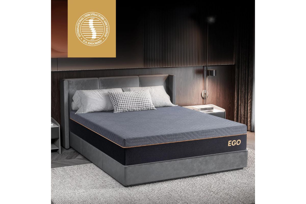 Mlily 14 Inch Ego Black Medium Mattress Mattresses