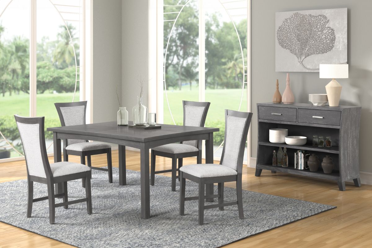 Flair Dining Table & 4 Chairs Dining Room Sets Dining Room