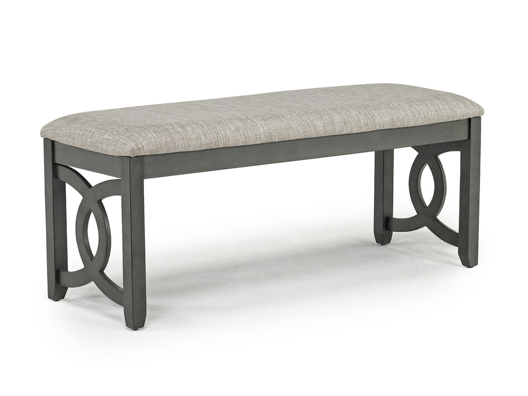 Gia Dining Bench in Gray | Dining Benches | Dining Room