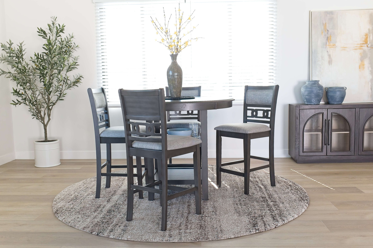 Dining Bench Hayden Grey Counter Height Dining Set Gia Round - Main Image