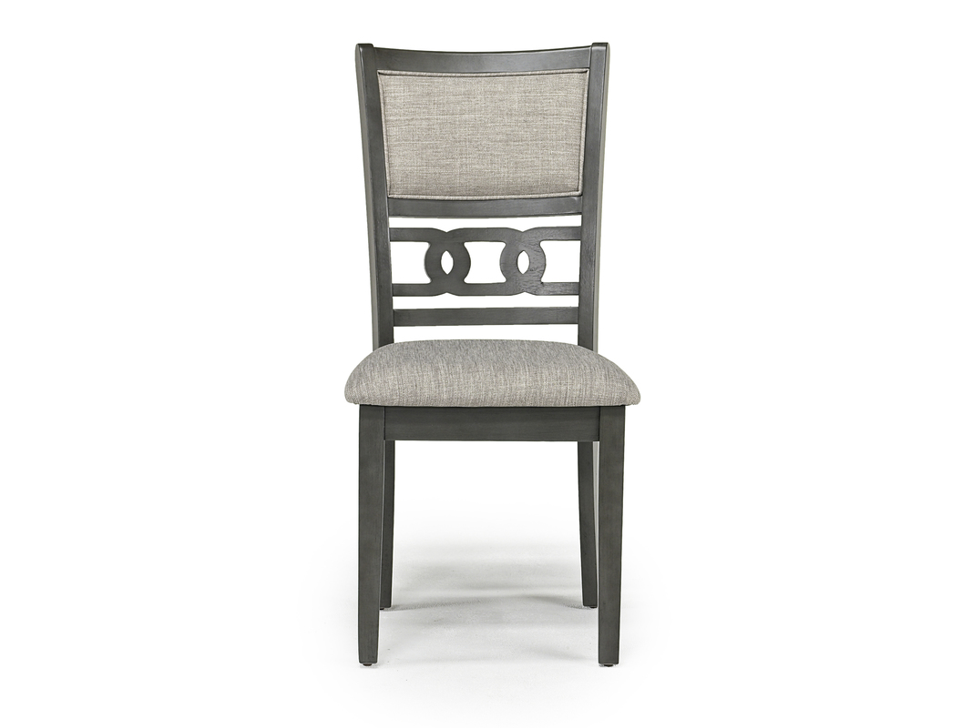 Gia Dining Table 4 Chairs in Gray