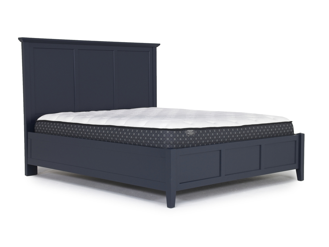 Grace Panel Bed in Blueberry, Eastern King Beds Bedroom