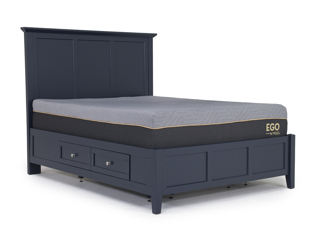 Grace Storage Bed in Blueberry, Queen Beds Bedroom