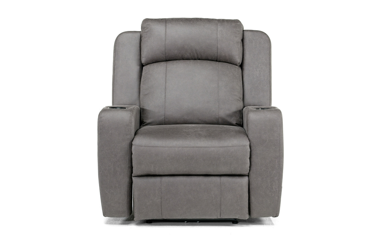 Grayson 2 Power Recliner in Steel