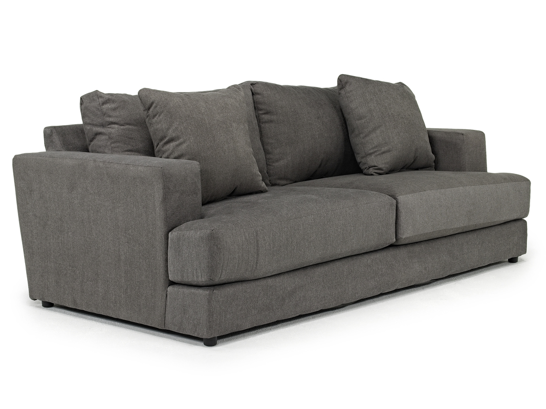 Hansel Medium Sofa in Anello Charcoal, Down