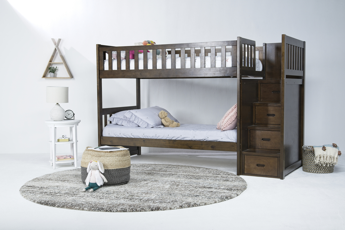 Harlow Bunk Bed in Espresso Twin Twin