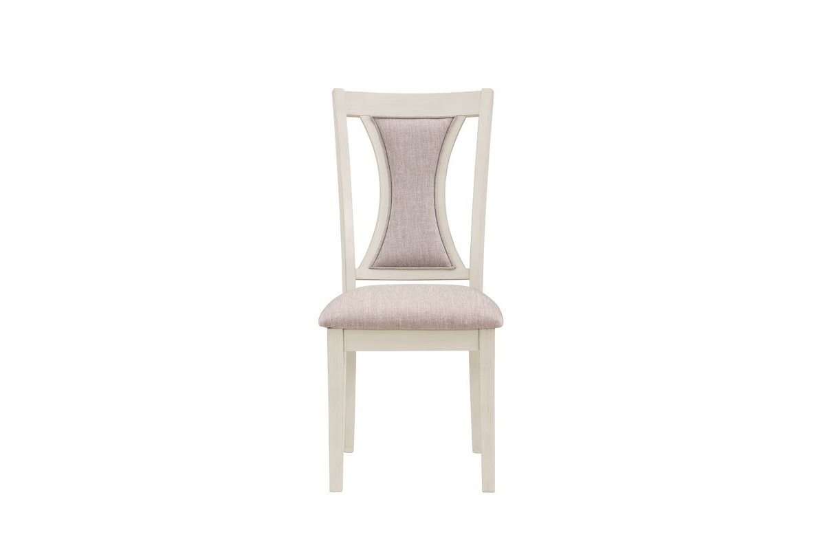Hudson Side Chair in Creme