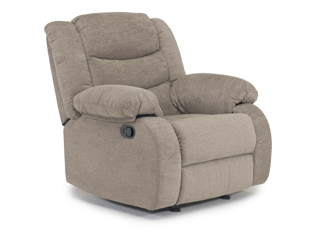 Kelsey Gliding Recliner in Brown Recliners Living Room