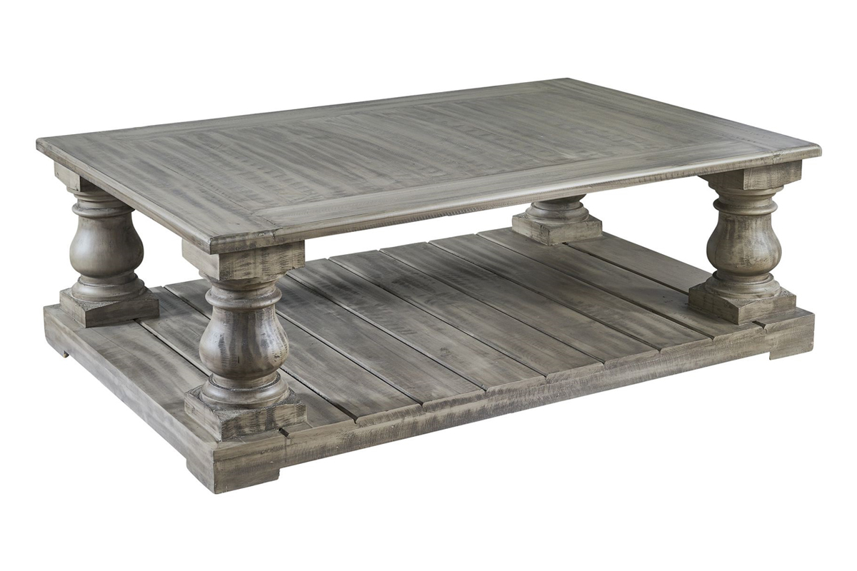 Baxter Coffee Table in Smoke Gray | Coffee Tables | Living Room