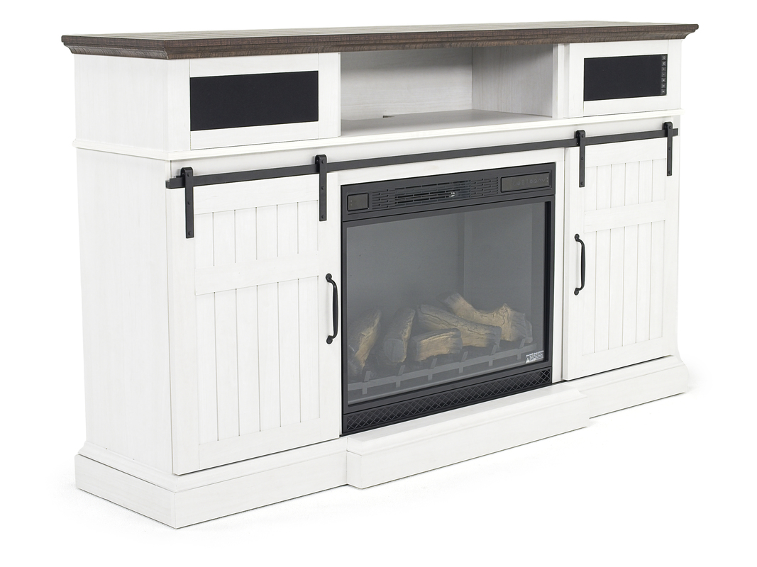 Mor furniture store fireplace tv stand