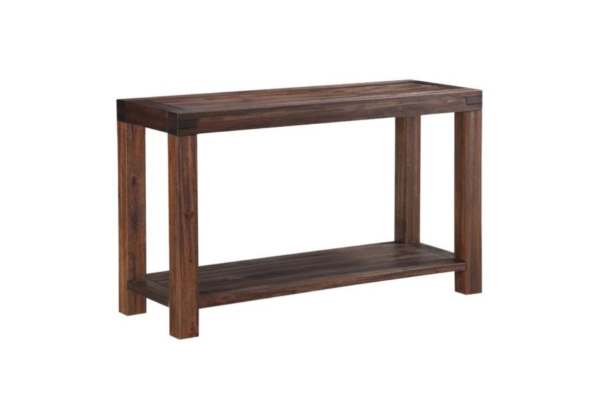 Meadow Console Table in Brick Brown Sofa Tables Living Room