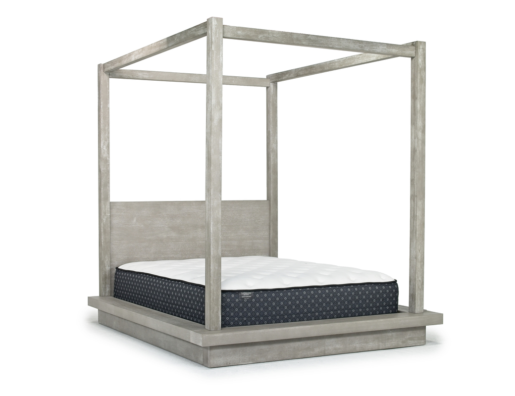 Melbourne Canopy Bed in Mineral, Queen Beds Bedroom