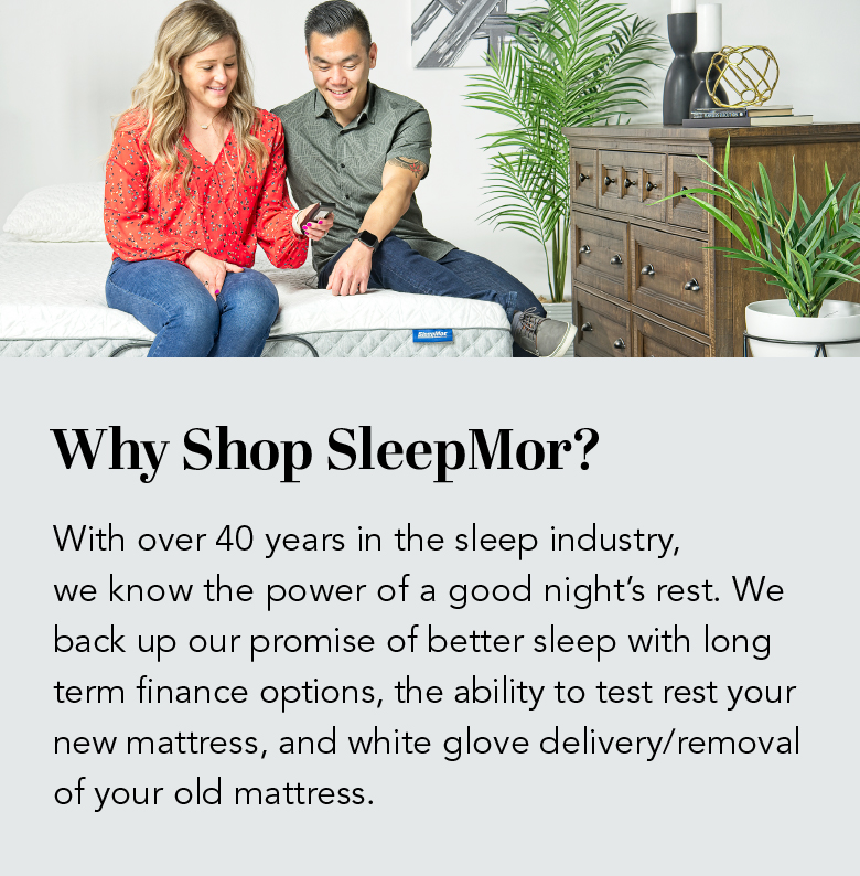 Sleep on sale mor furniture