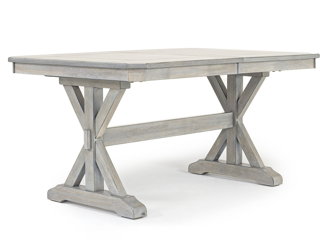 Newport Extendable Dining Table in Gray Mor Furniture