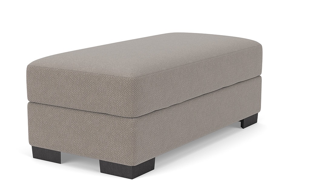 Oracle Storage Ottoman in Cooper Platinum | Ottomans | Living Room