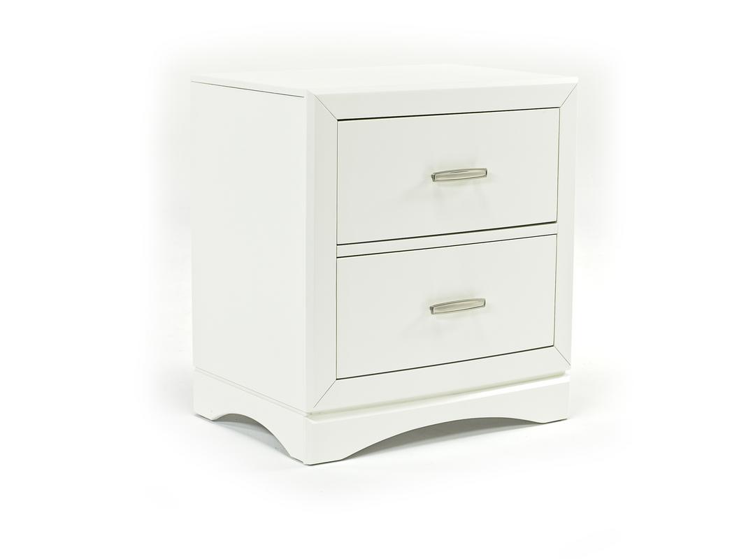 Ontario Nightstand in White Nightstands Bedroom