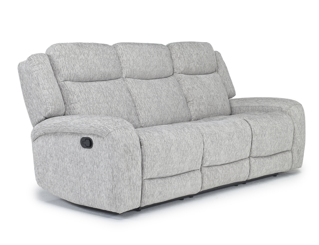 Opal Reclining Sofa in Dove Sofas Living Room
