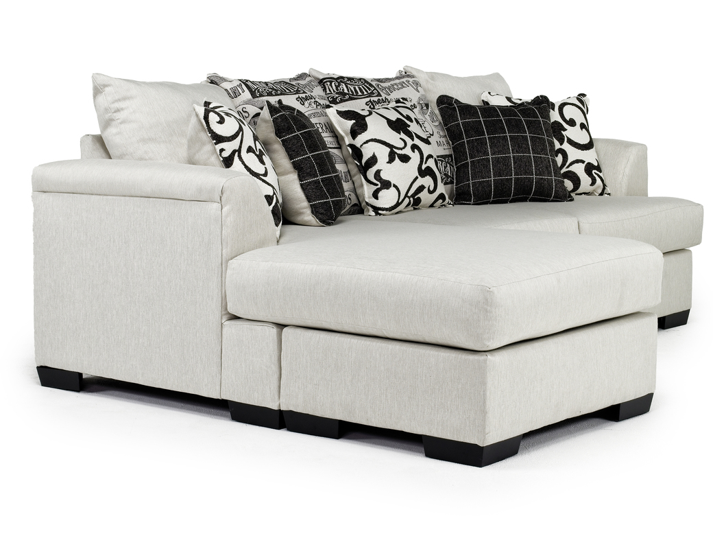 Riverside Sofa - Norse Lake w/Joplin Indigo Pillows RIVERSIDESOFA-NORSE by  River Road Collection at Willis Furniture & Mattress