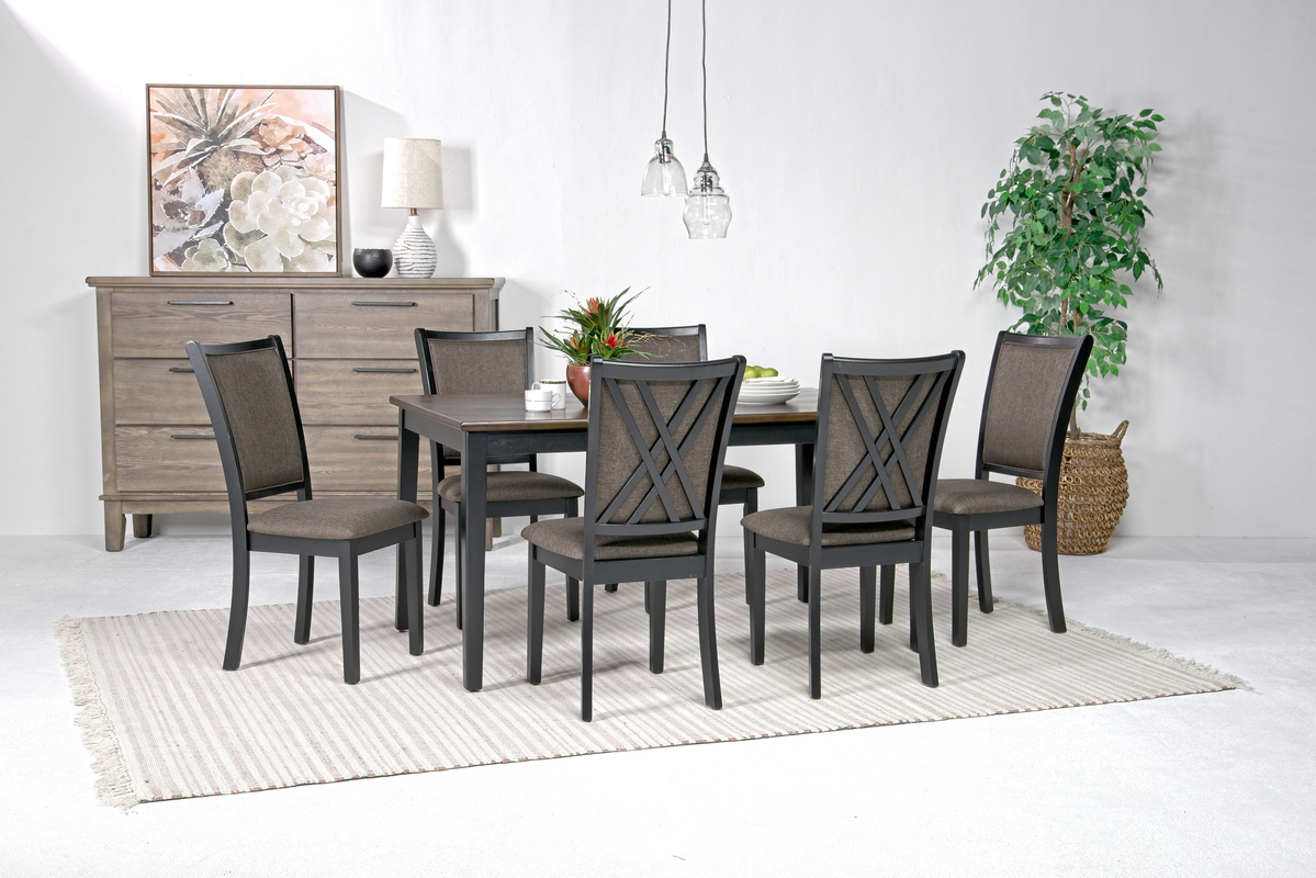 Potomac Dining Table & 6 Chairs Dining Room Sets Dining Room