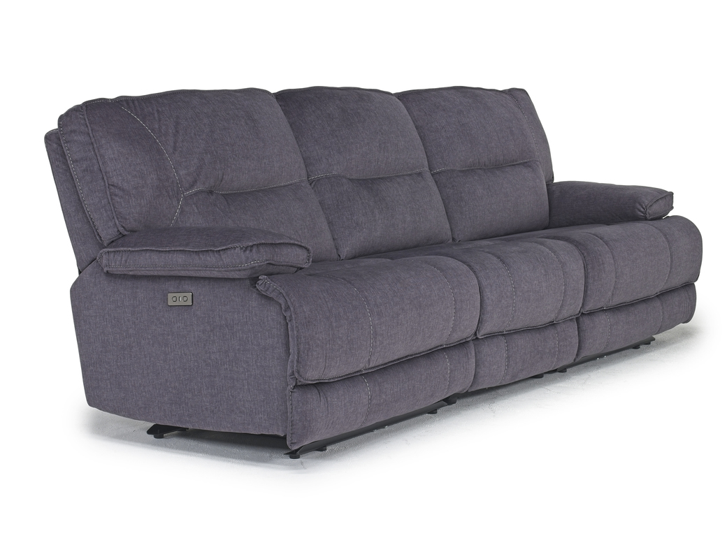 Retreat Power Sofa in Charcoal Sofas Living Room