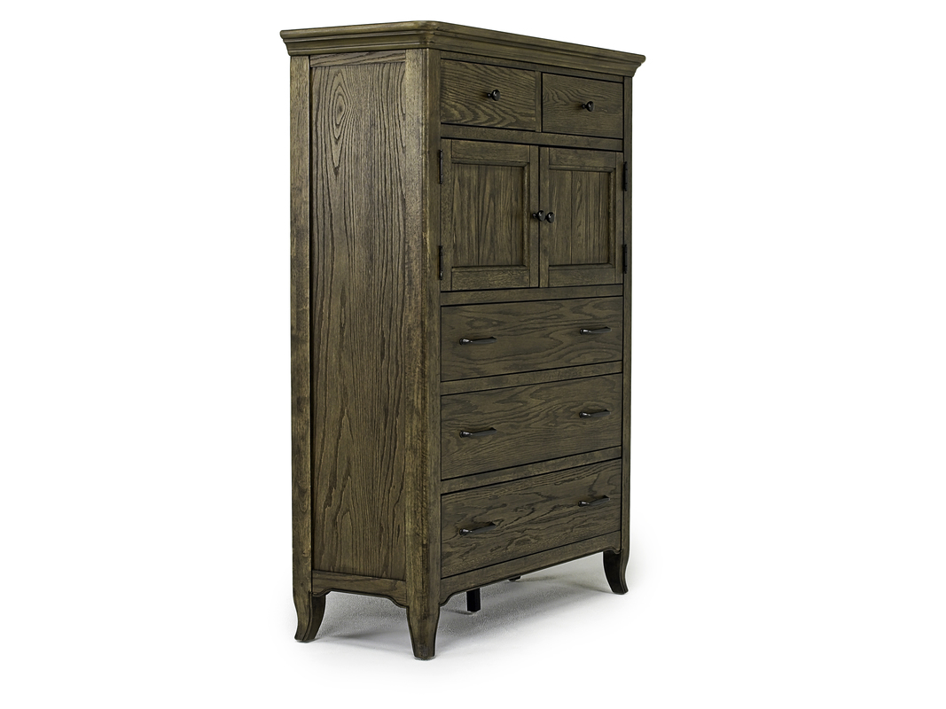 Roxy Door Chest in Homestead Brown Armoires Bedroom