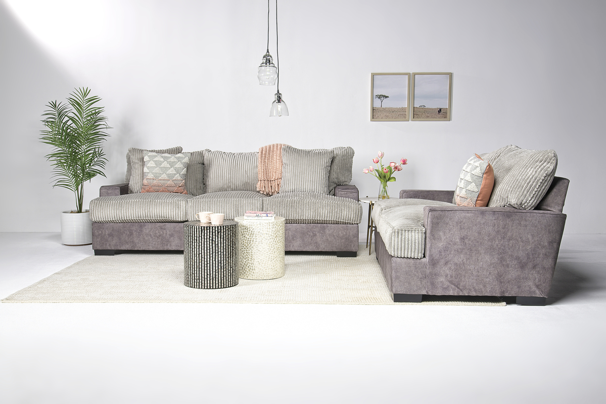 Sandpiper Sofa Loveseat In Elko Ash Mor Furniture Living Room