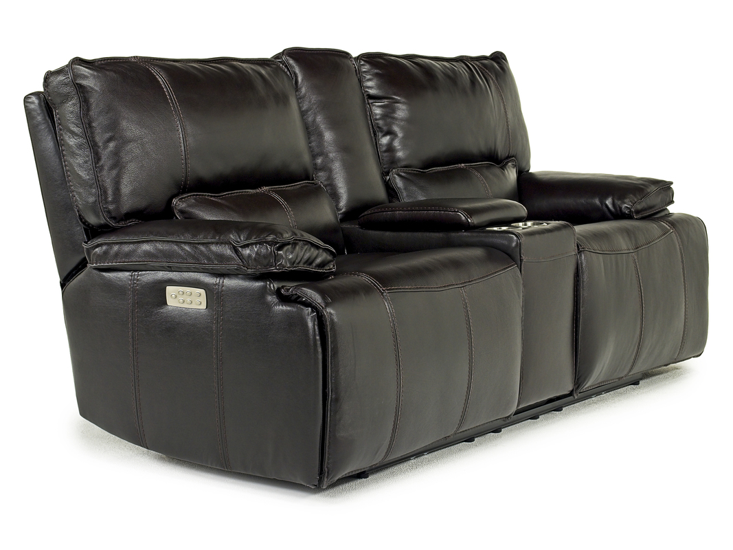 sofia 3-power leather sofa dimensions