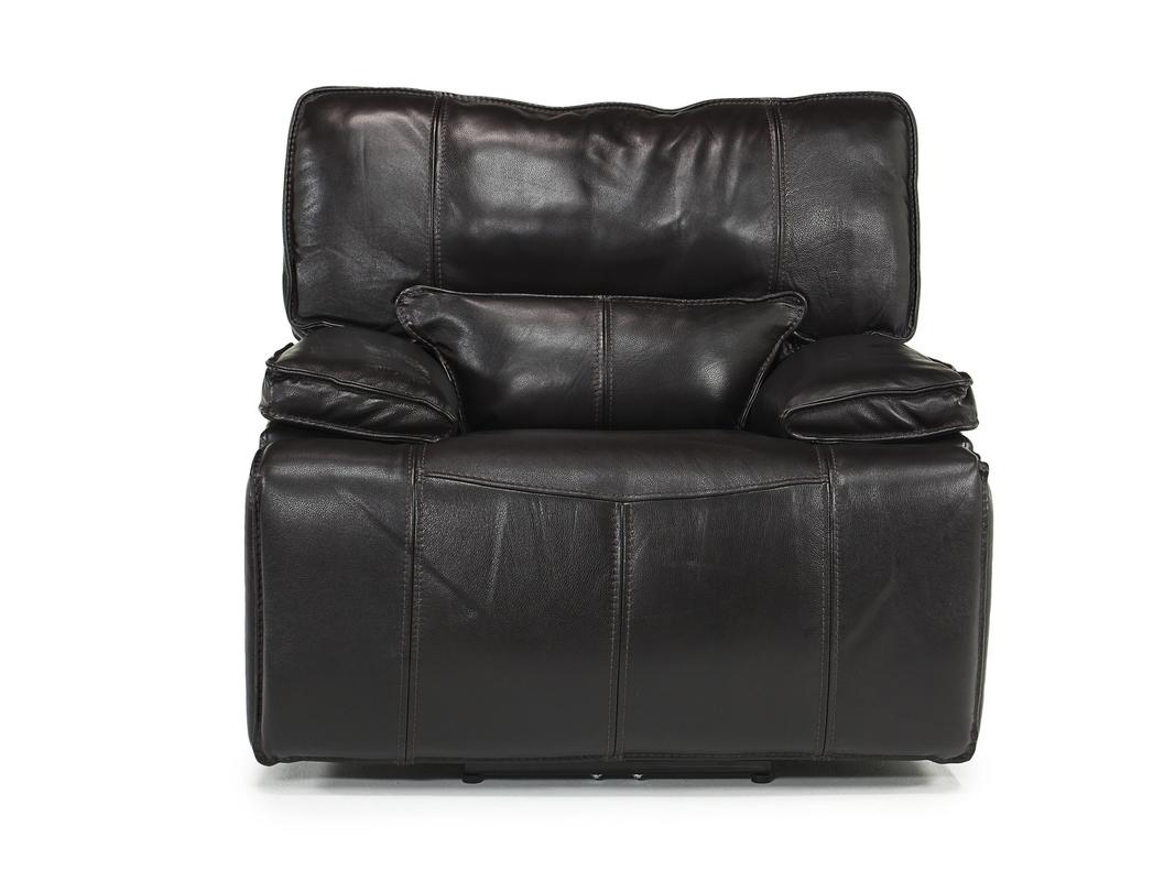 Sofia 3 Power Recliner in Brown Leather | Recliners | Living Room 